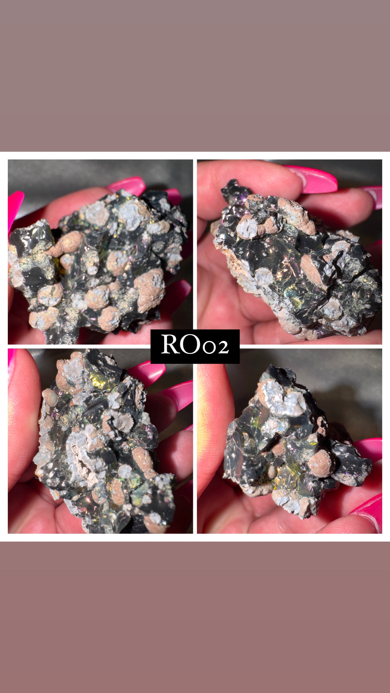 Rainbow Obsidian Raw (Natural Aura!)