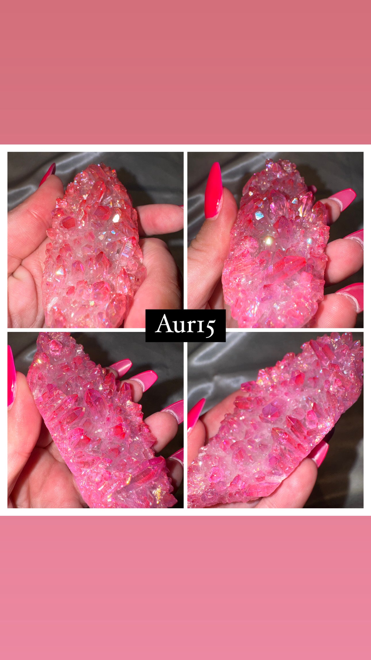 Aura Chrysanthemum Needle Quartz Specimen