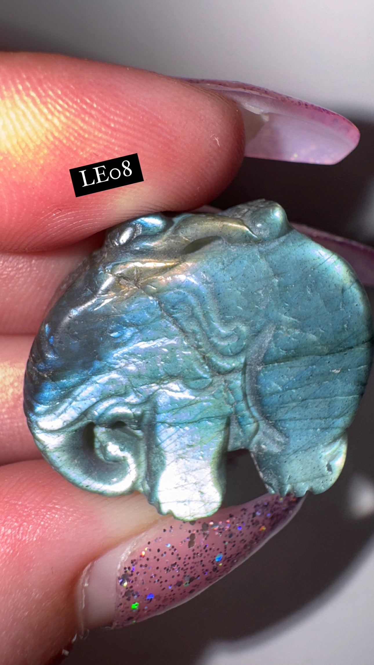 Labradorite Elephant