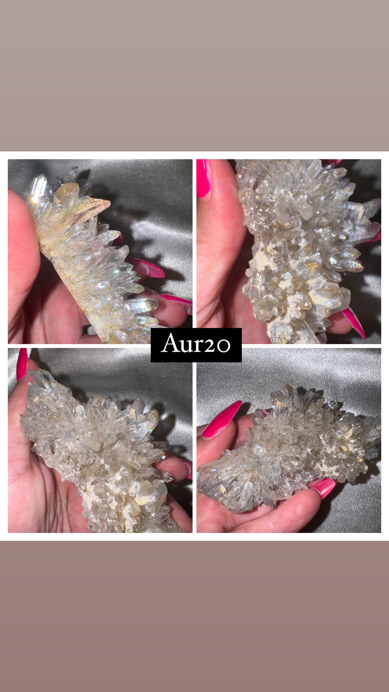 Aura Chrysanthemum Needle Quartz Specimen