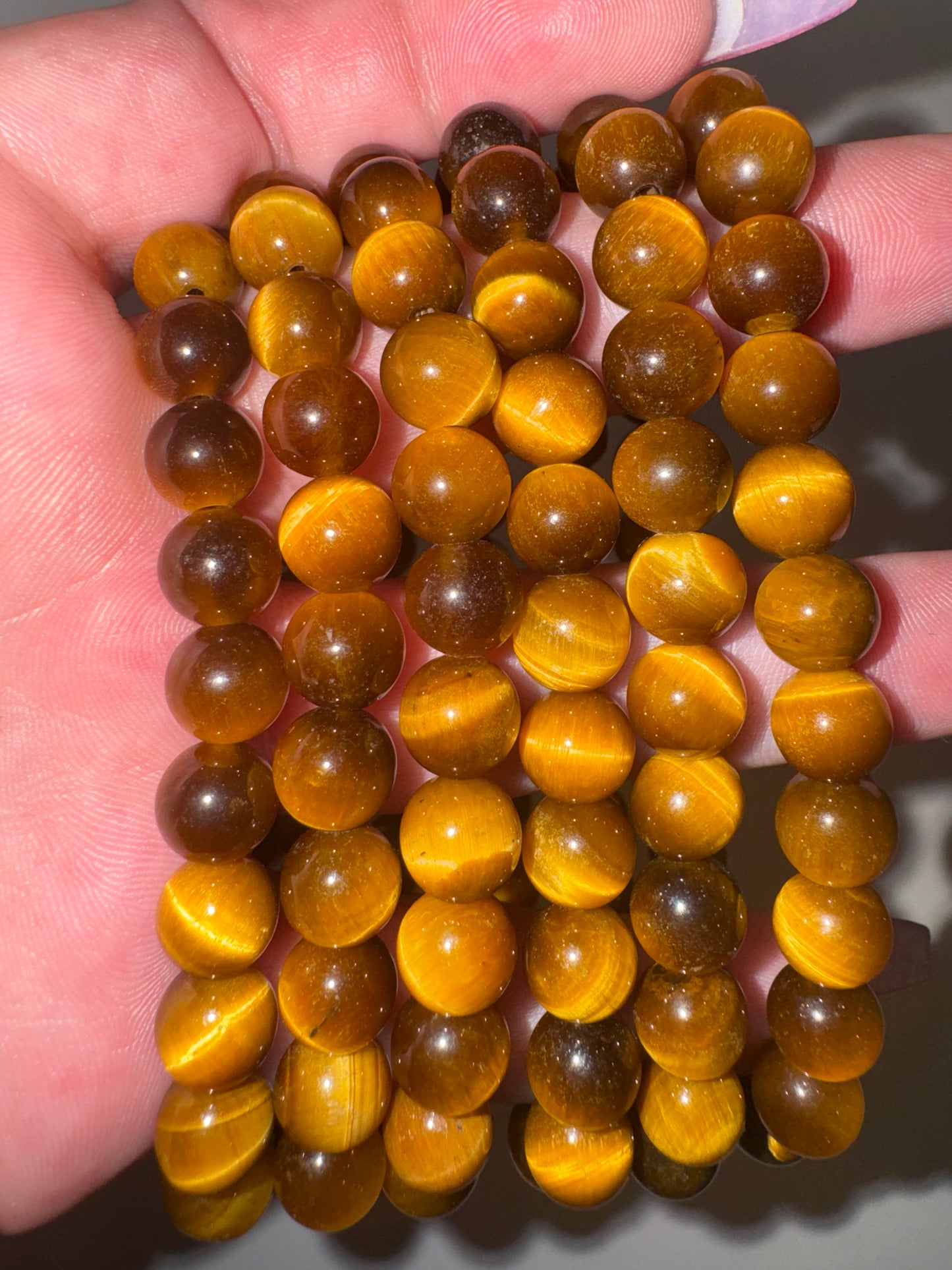 Tigers Eye 8mm Bracelet