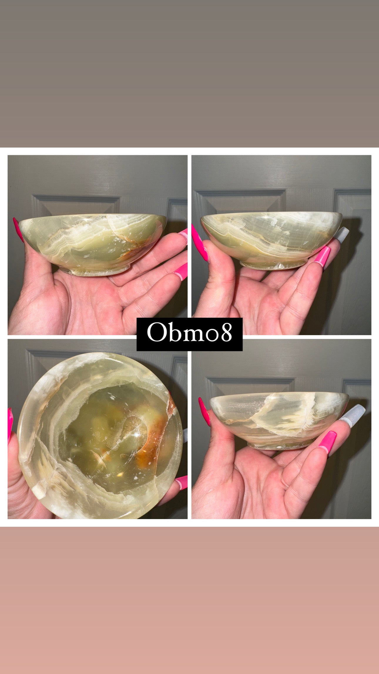 Banded Onyx Medium Bowl