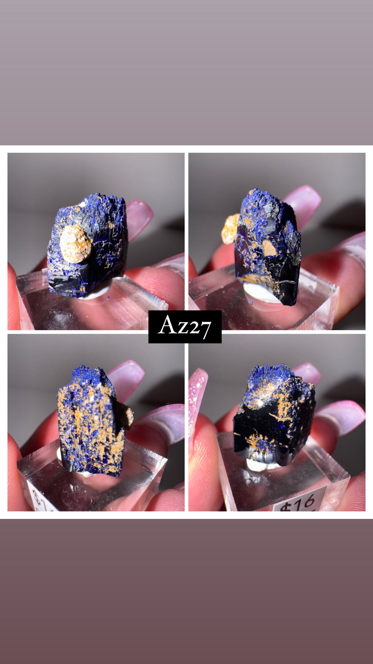 Azurite Specimen AAA