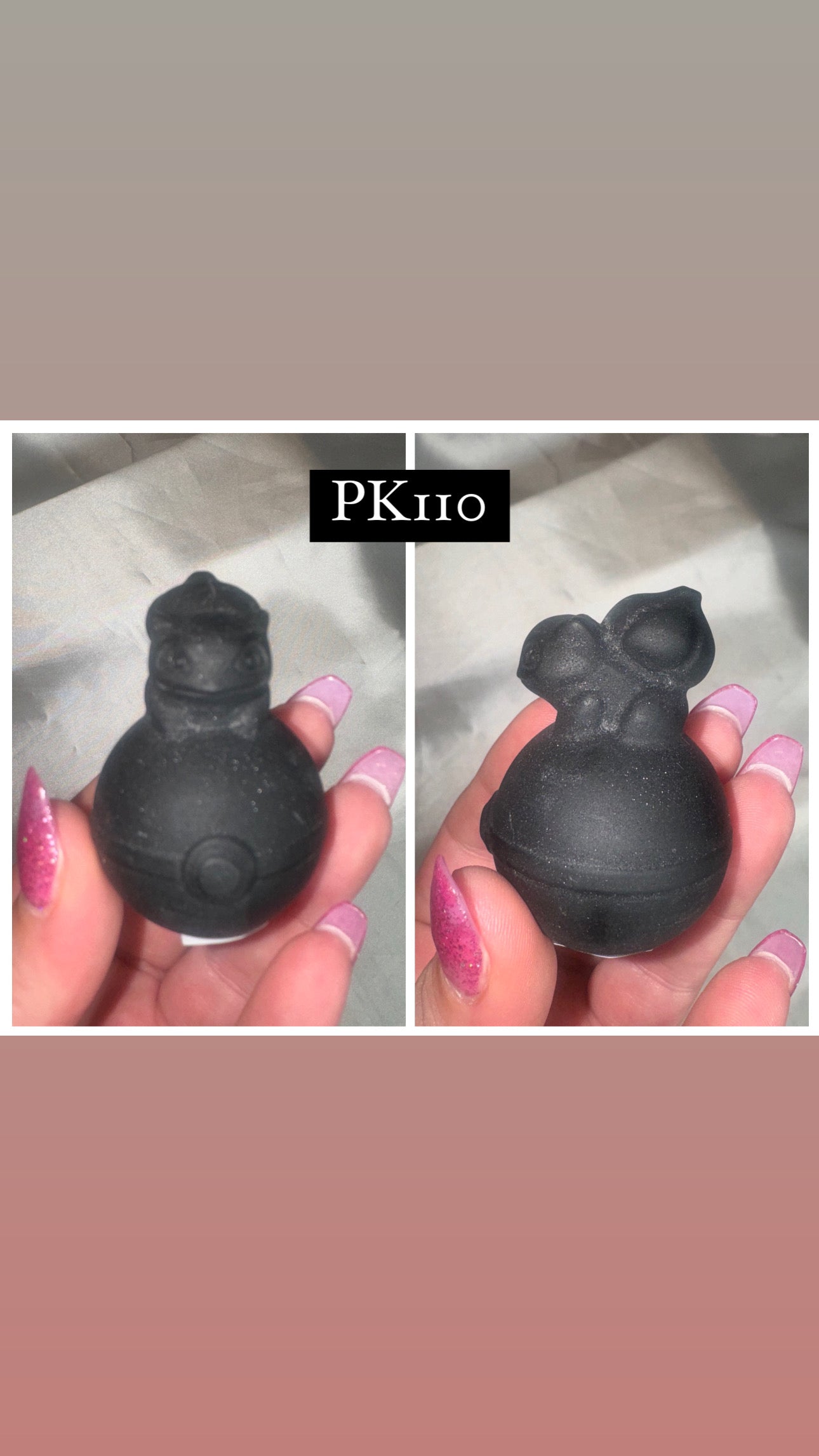 Pokémon Obsidian Bulbasaur/Pikachu Pokeball