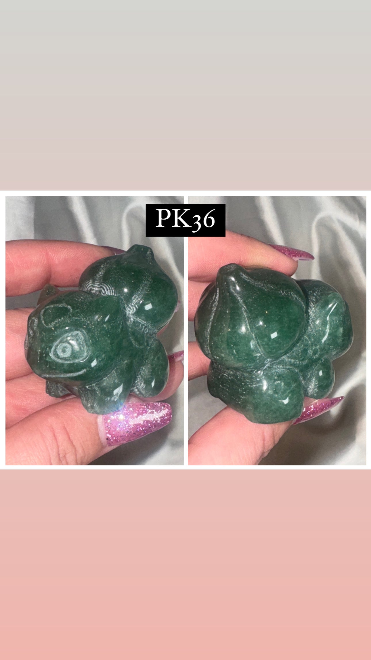 Pokémon Bulbasaur Carving