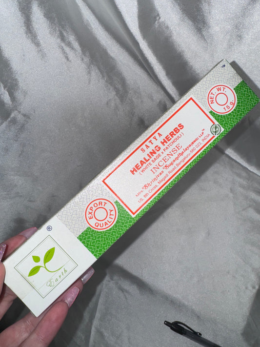 White Sage+Patchouli Incense Sticks