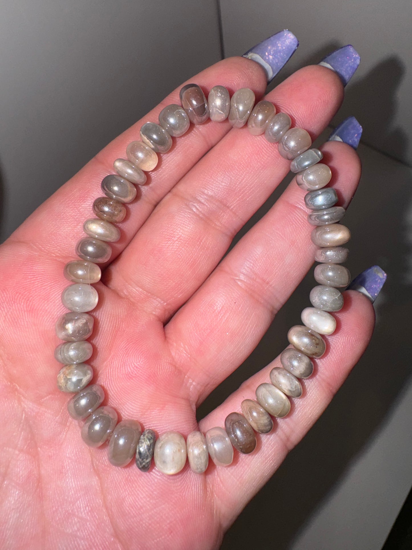 Moonstone Rhondelle AAA Bracelet