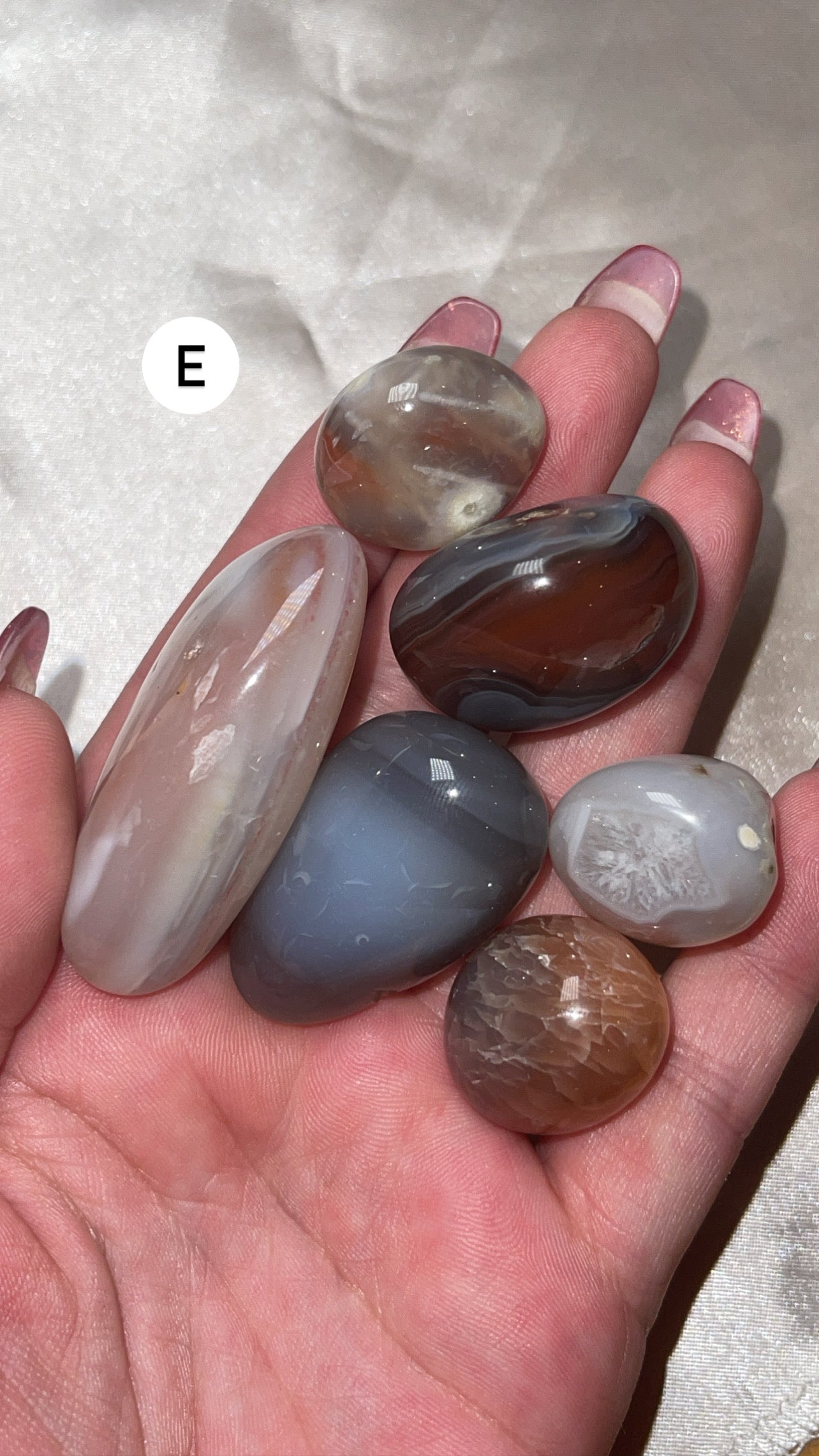 Botswana Agate Tumble Bundle 100 grams (Choose Your Own)