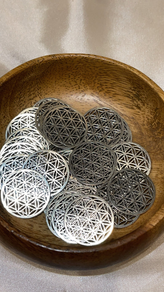 Flower of Life Good Luck Coin