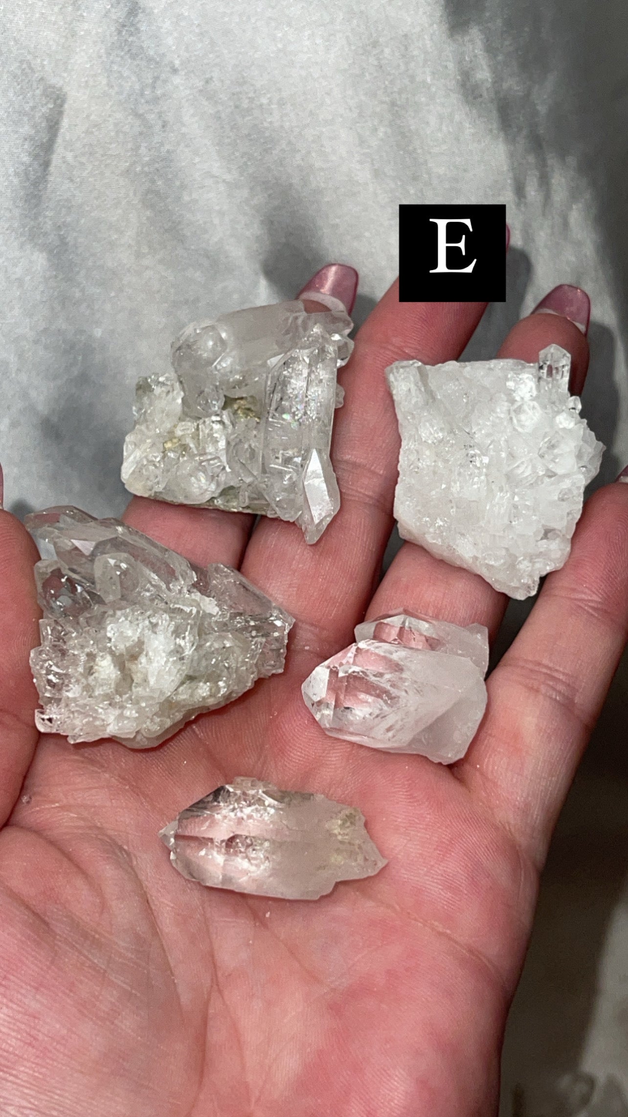 Clear Quartz AAA Cluster Bundle (Choose Your Own!)