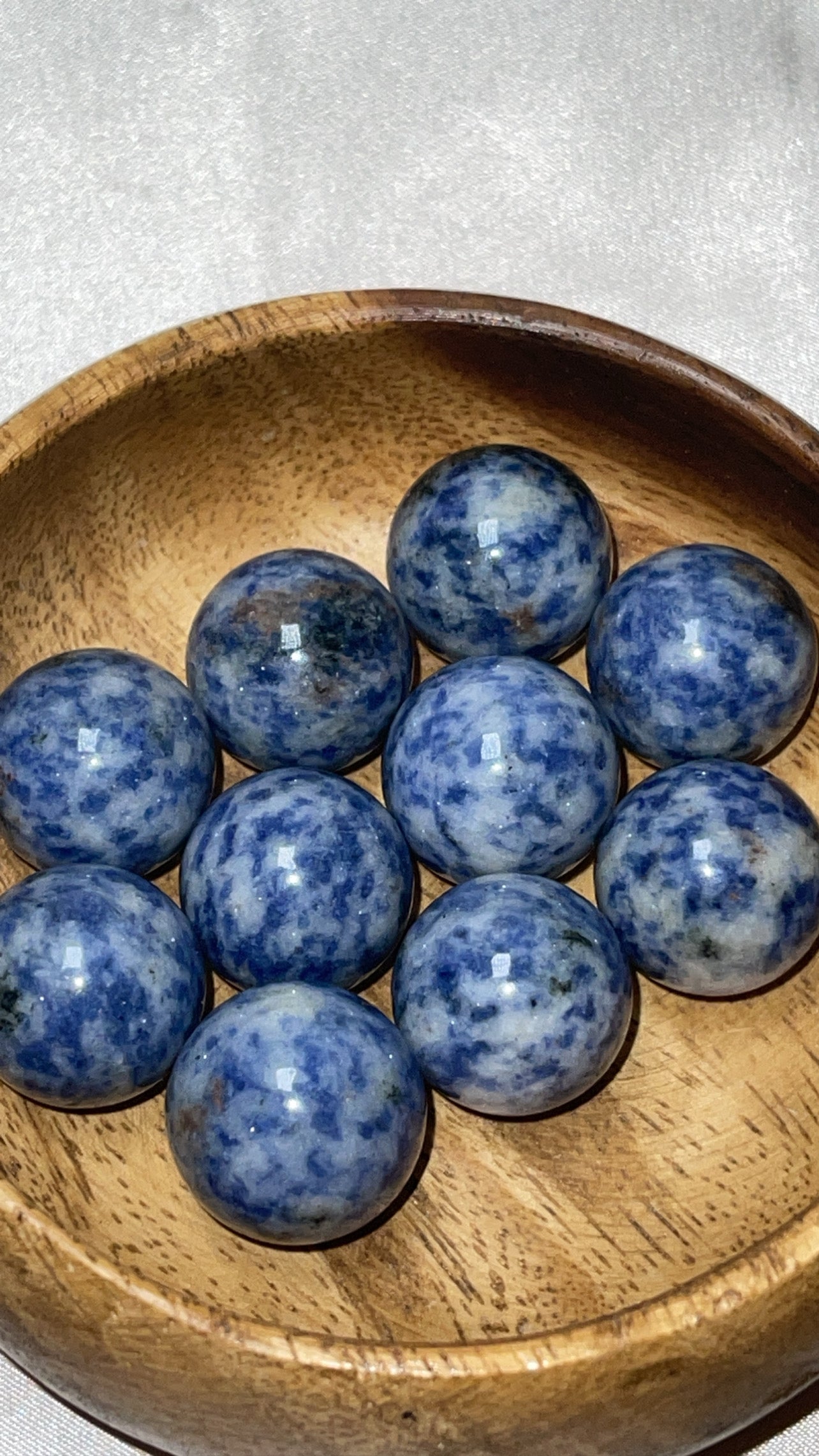 Blue Spotted Jasper Mini Sphere