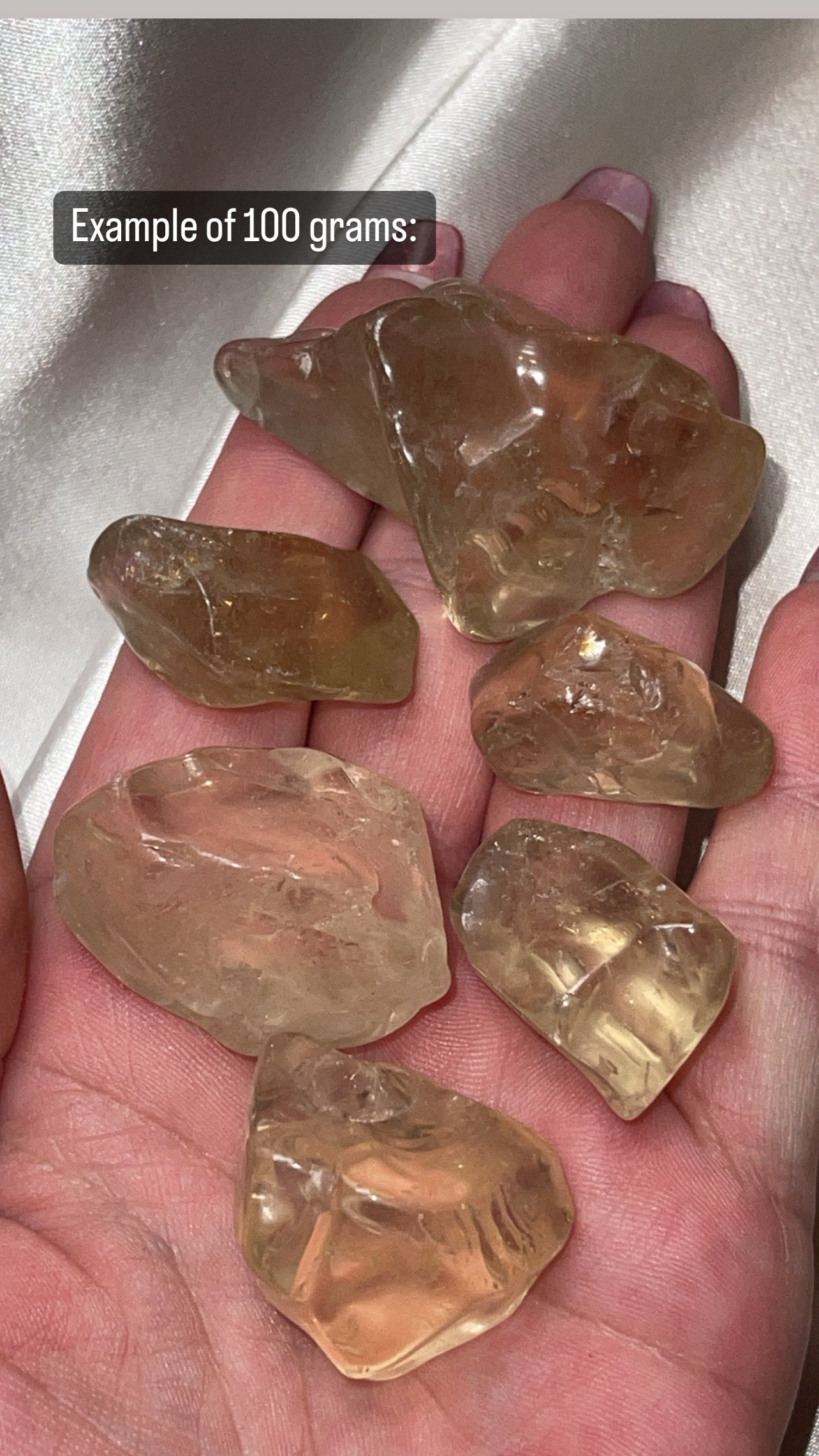 Citrine Polished 50gram/100gram Bundle