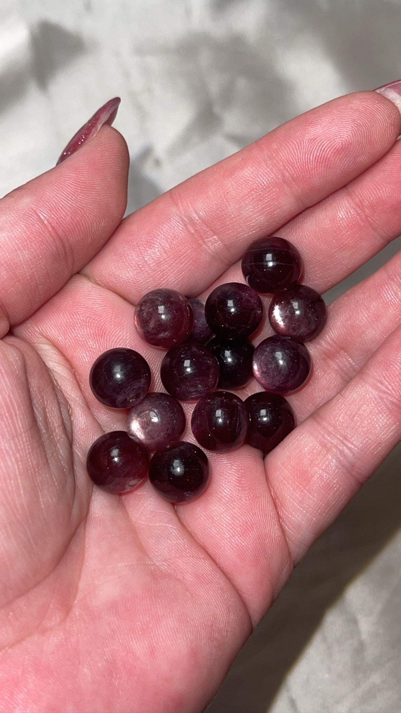 Gem Lepidolite Mini Sphere