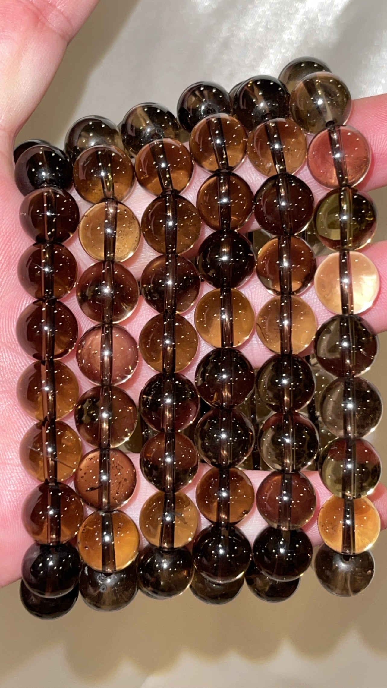 Smoky Quartz AAA Bracelet 8mm/10mm