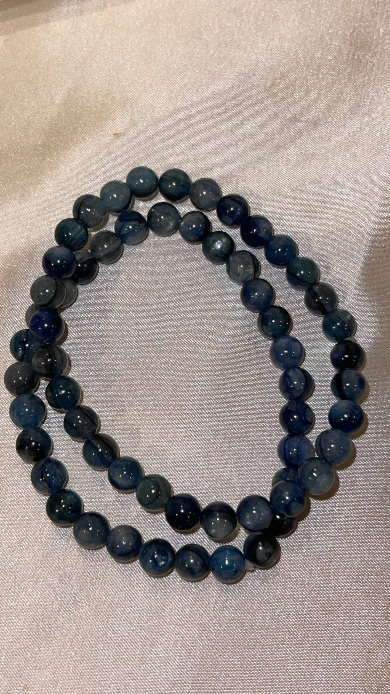 Blue Kyanite AAA Bracelet 6mm