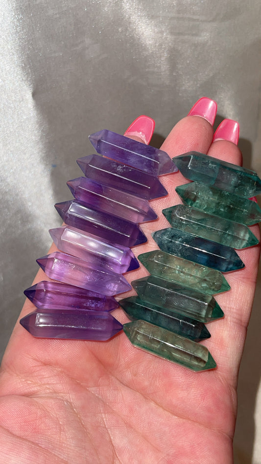 Fluorite Mini Double Terminated Points