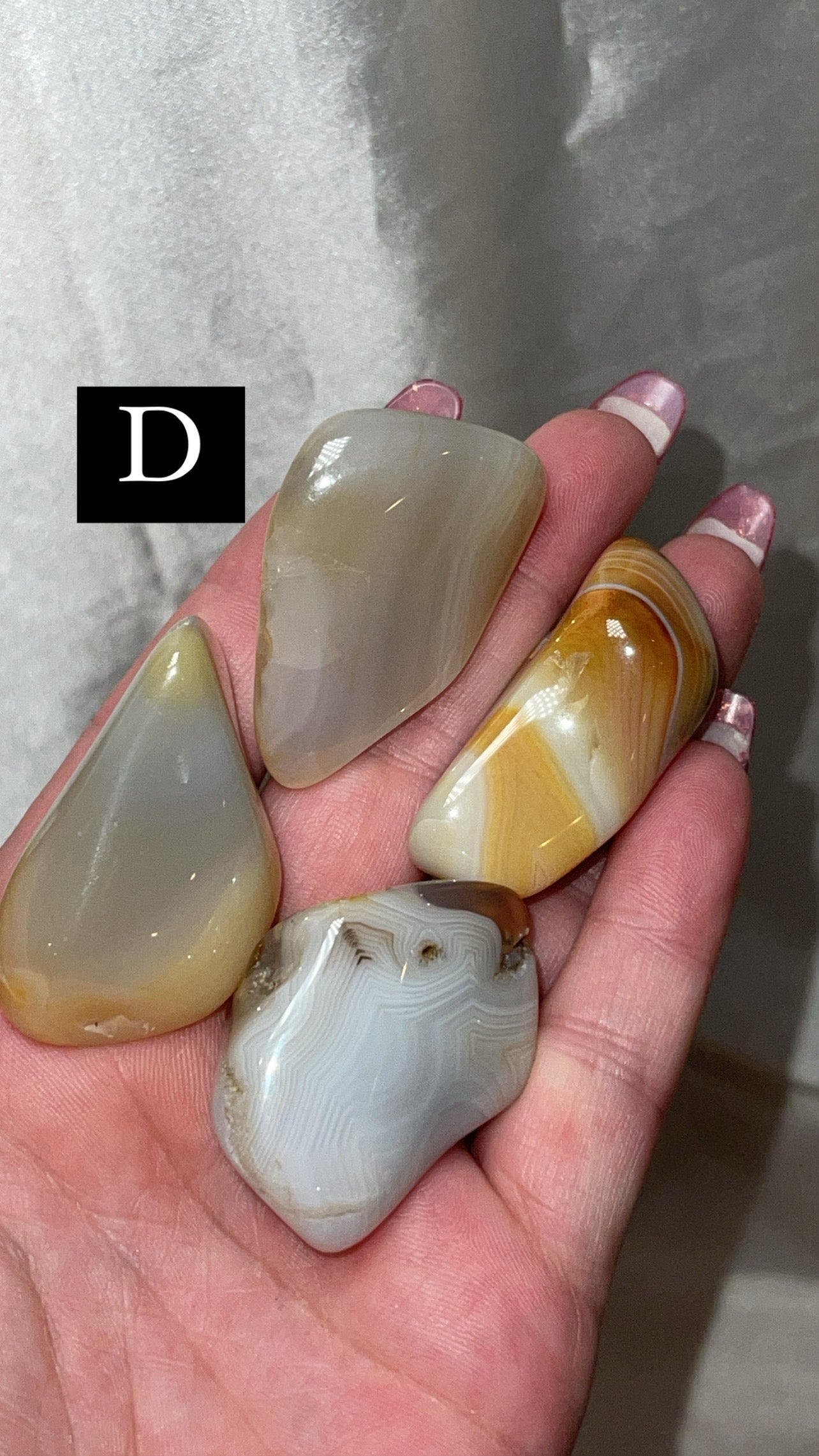 Banded Agate Large Tumble Bundle (Choose Your Own!)