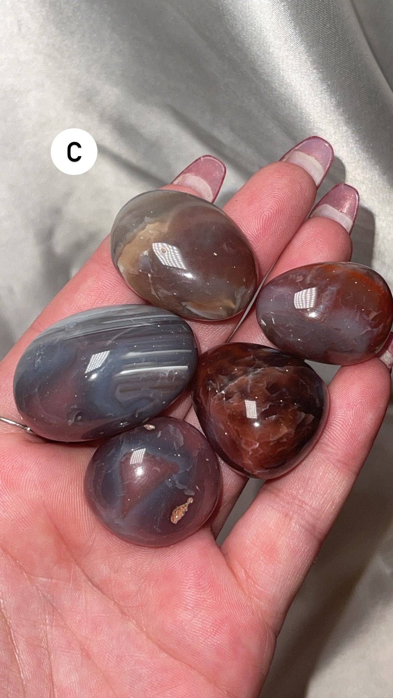 Botswana Agate Tumble Bundle 100 grams (Choose Your Own)