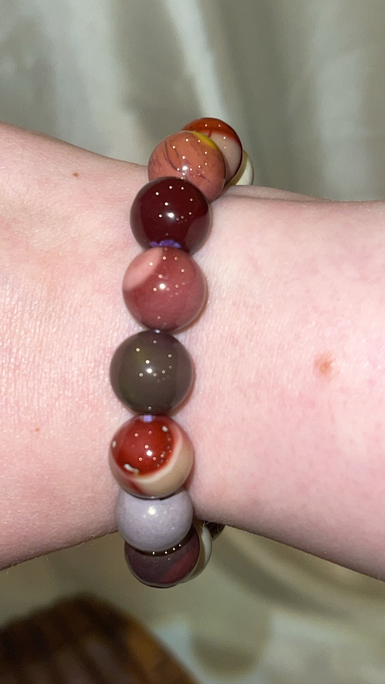 Mookaite Bracelet 12mm