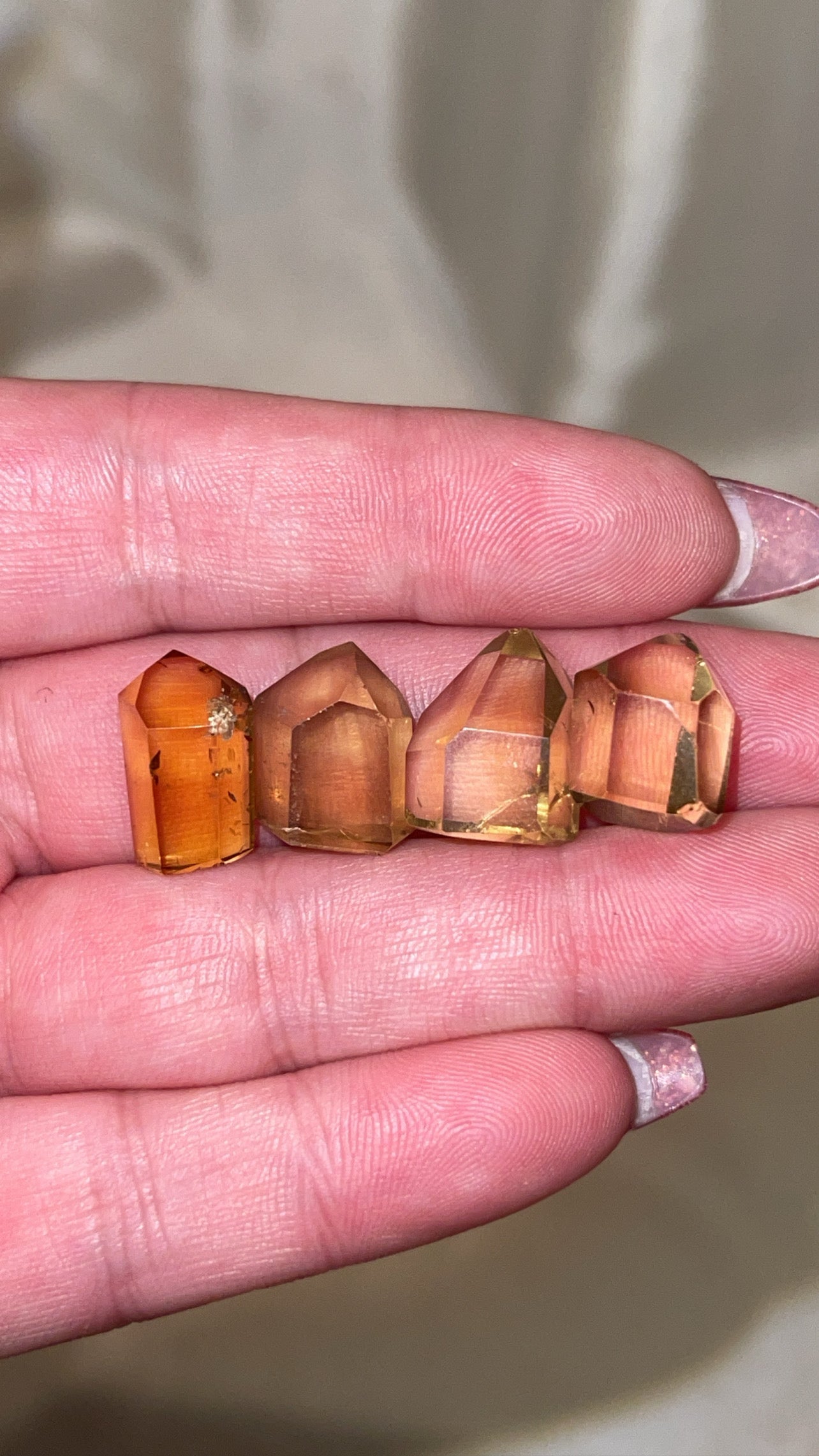 High Quality Citrine Super Mini Tower