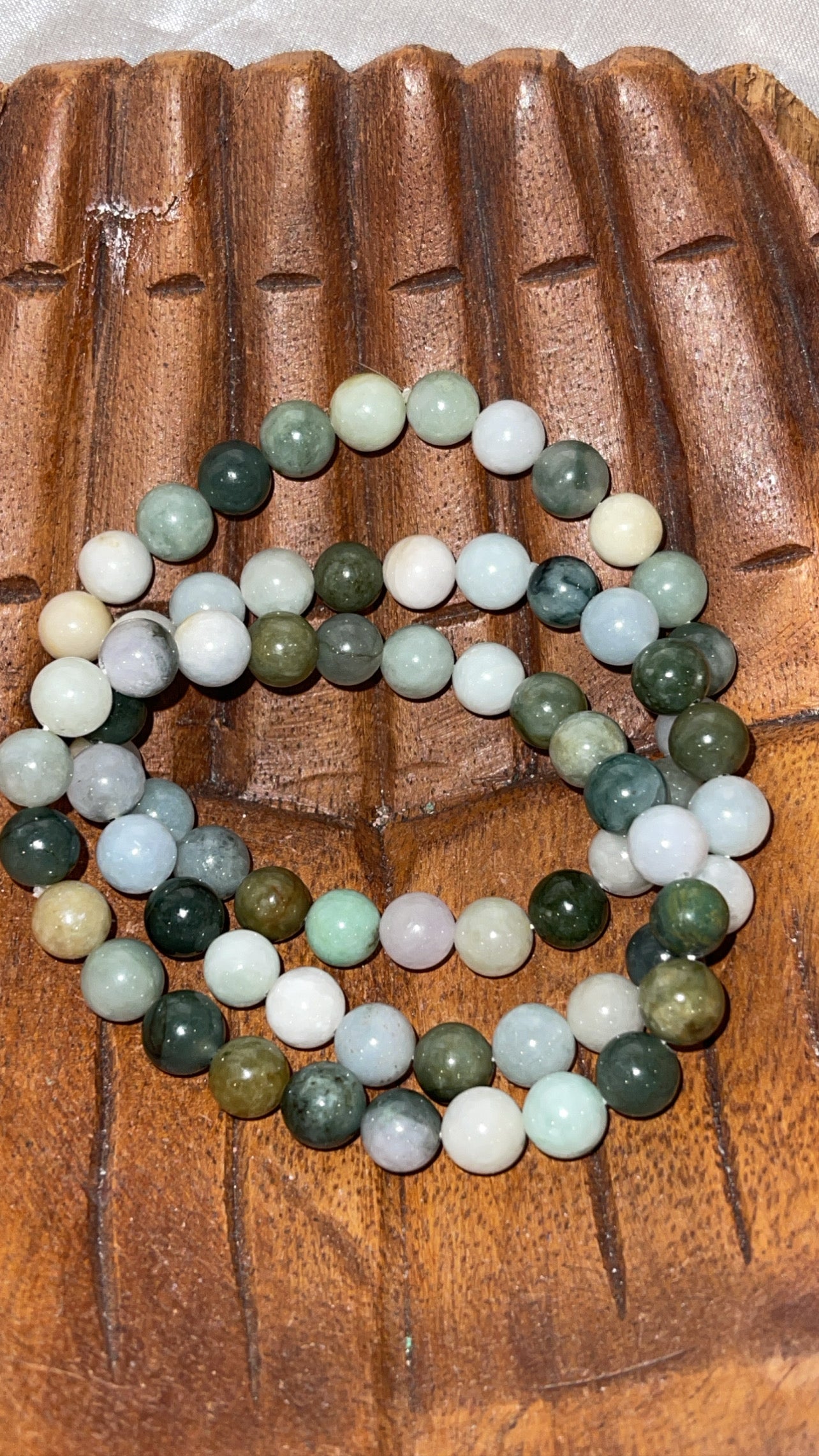 Burmese Jade Bracelet 8mm