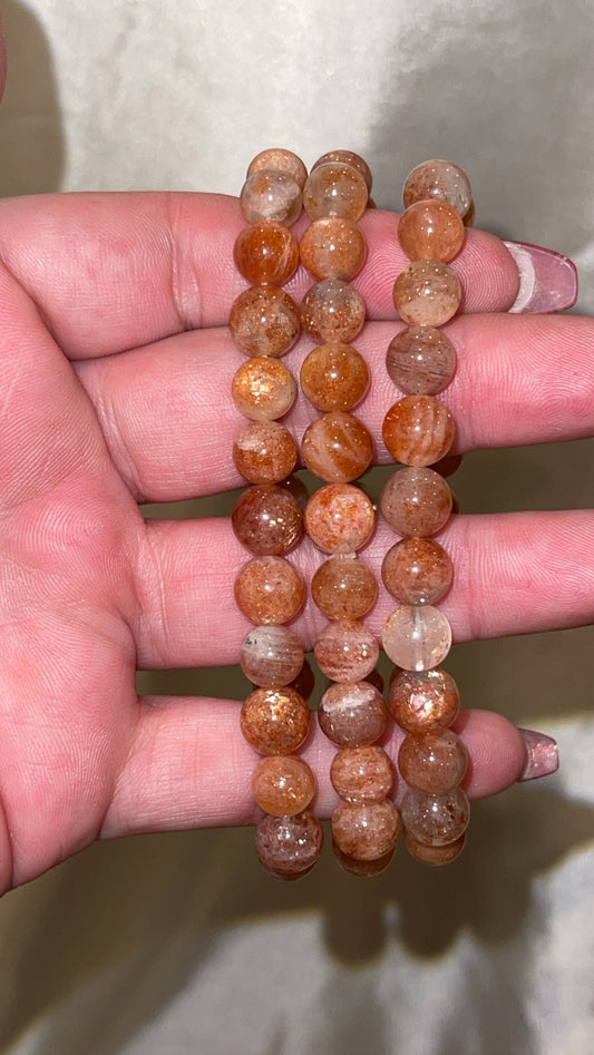 Sunstone AAA Bracelet 8mm