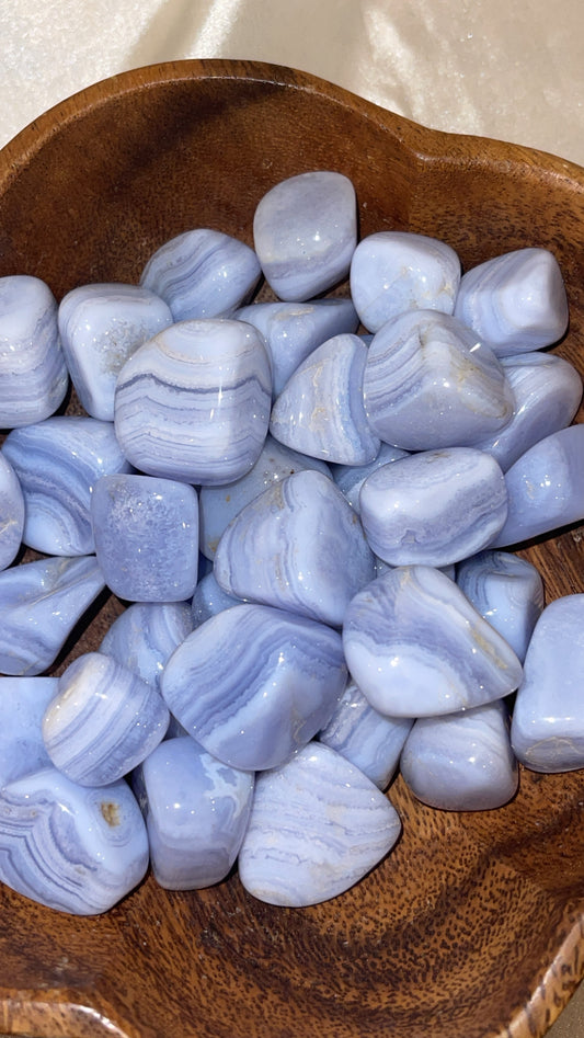 Blue Lace Agate Tumble