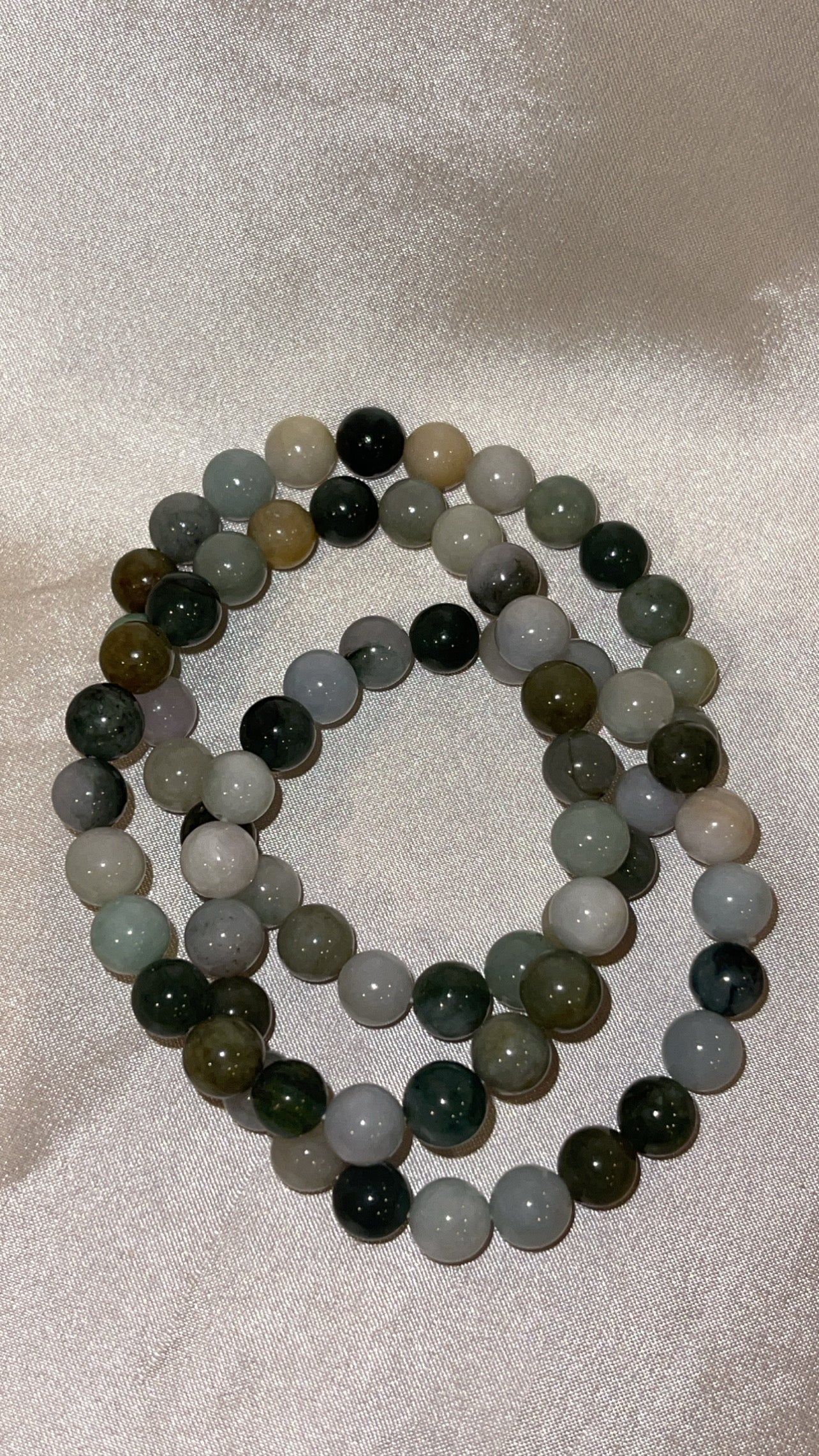 Burmese Jade Bracelet 8mm