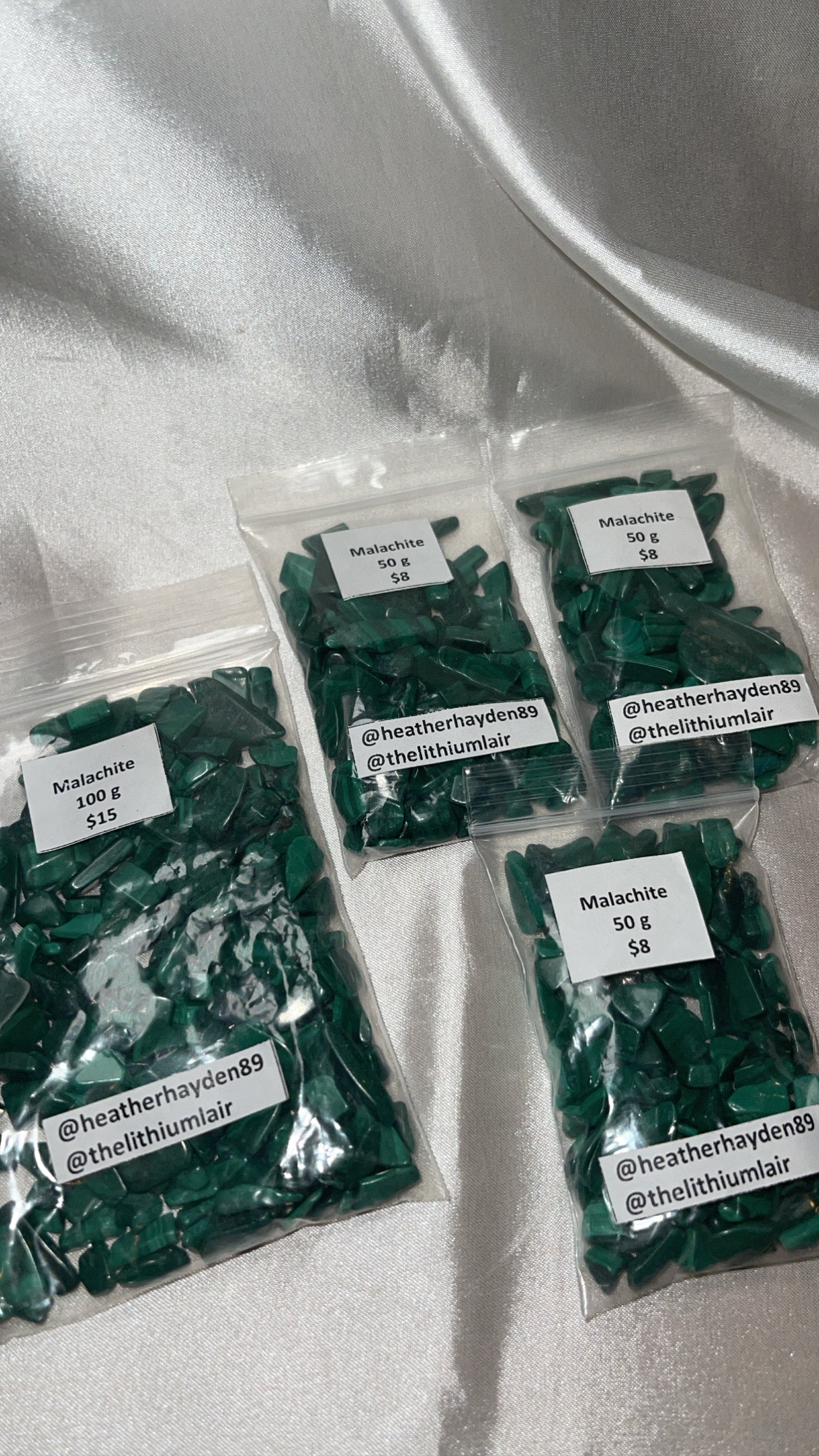 Crystal Chip (50g/100g) Bag Bundles