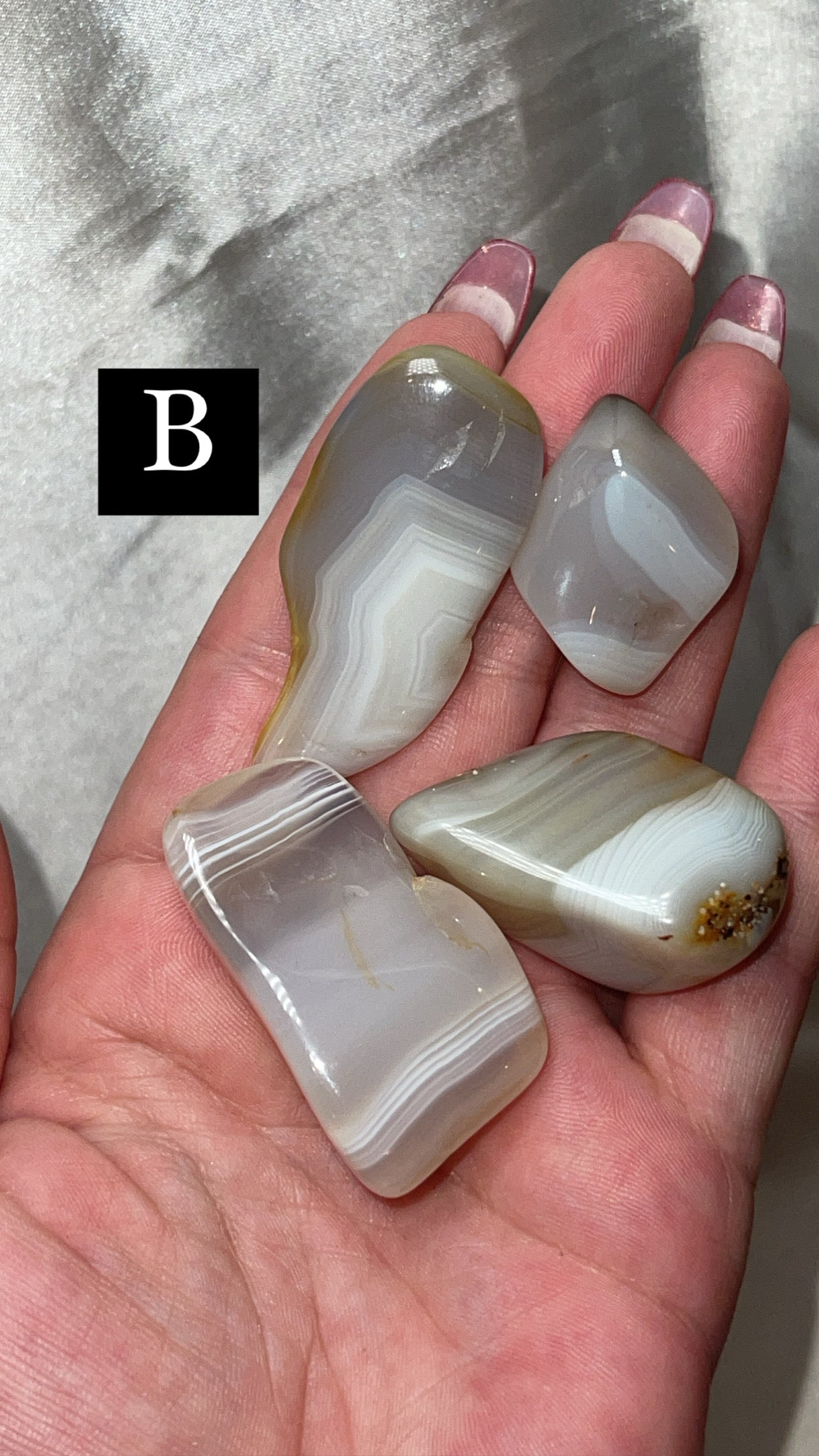 Banded Agate Large Tumble Bundle (Choose Your Own!)