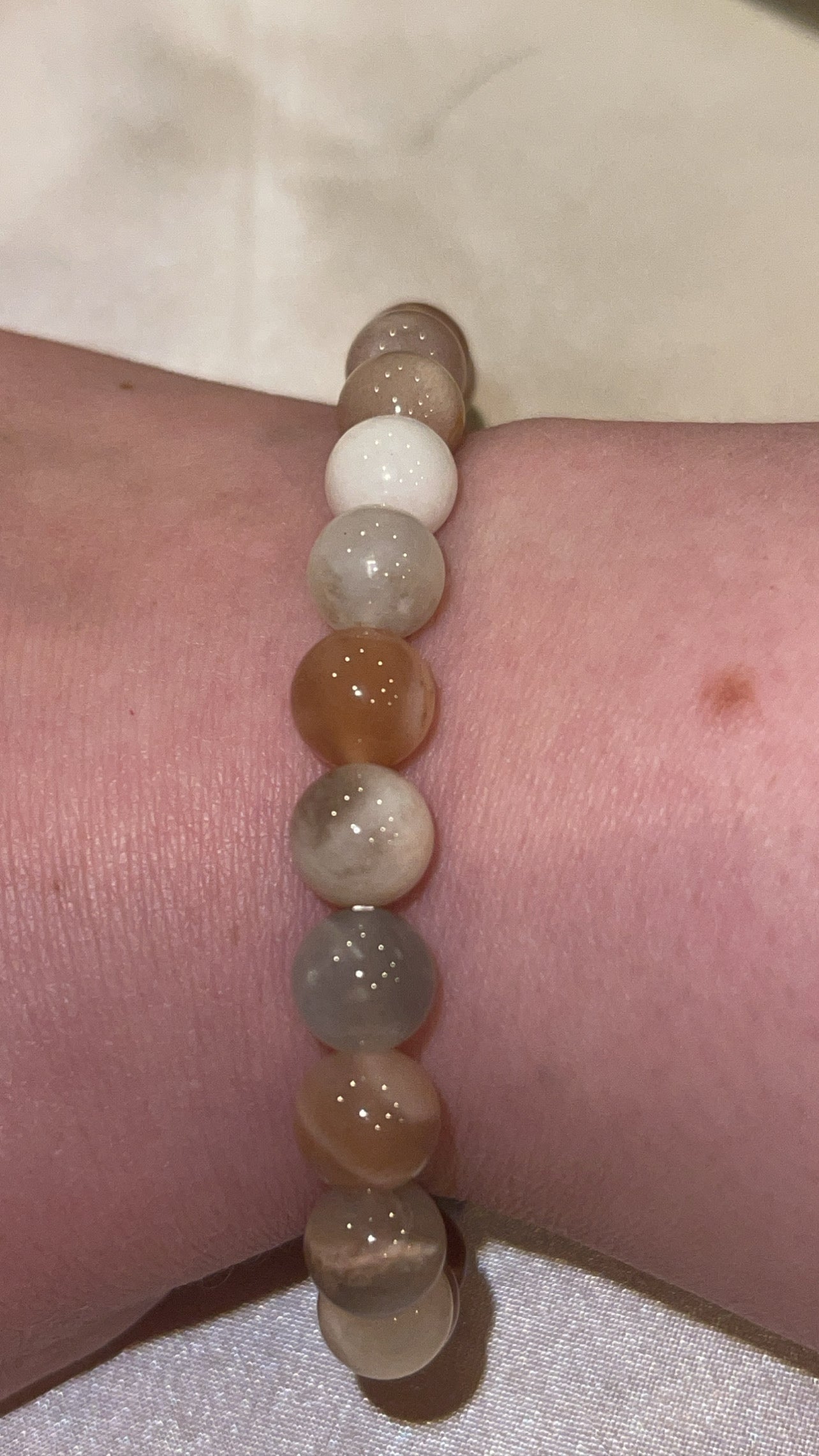 Multi Moonstone Bracelet 8mm