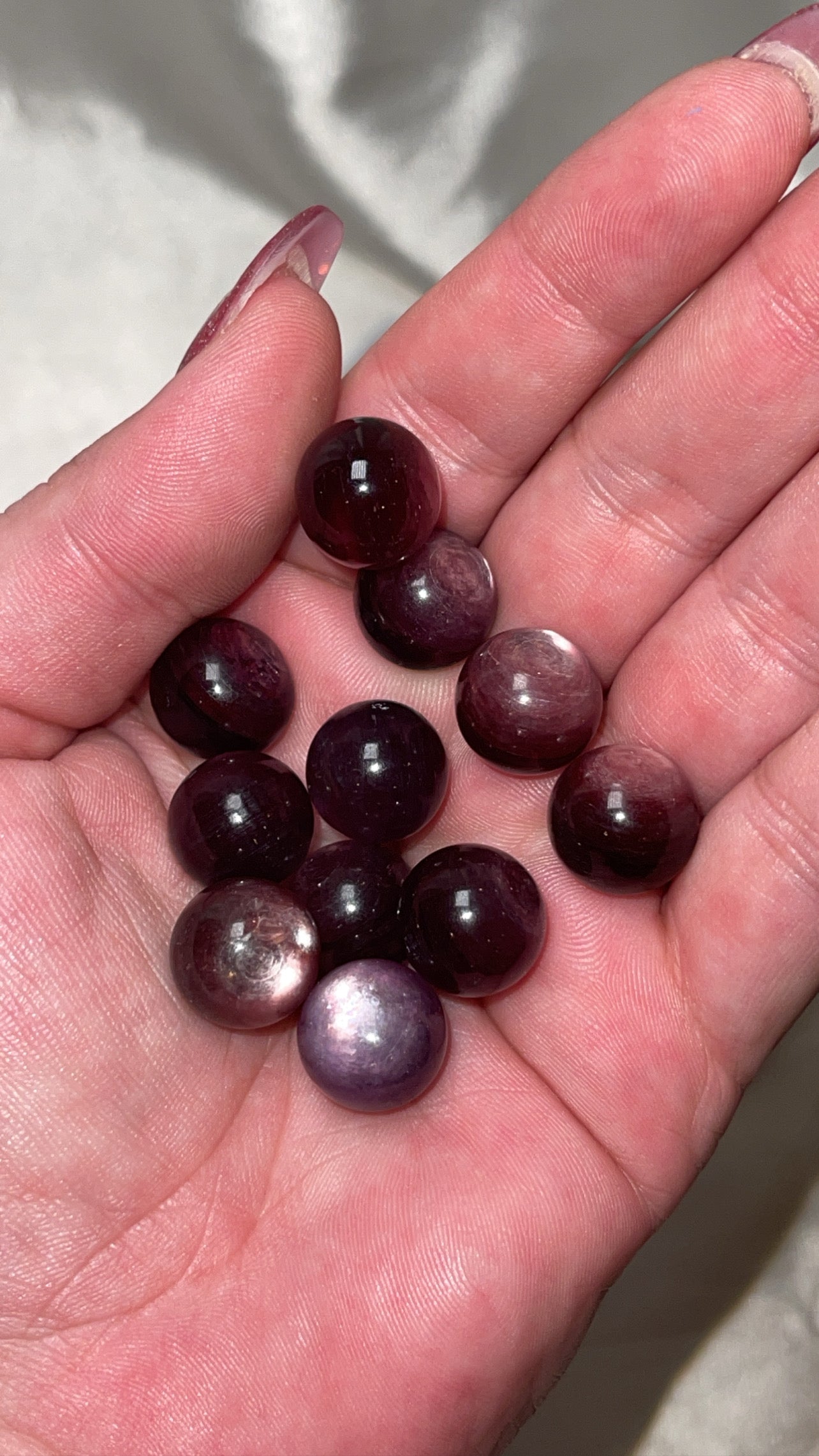 Gem Lepidolite Mini Sphere