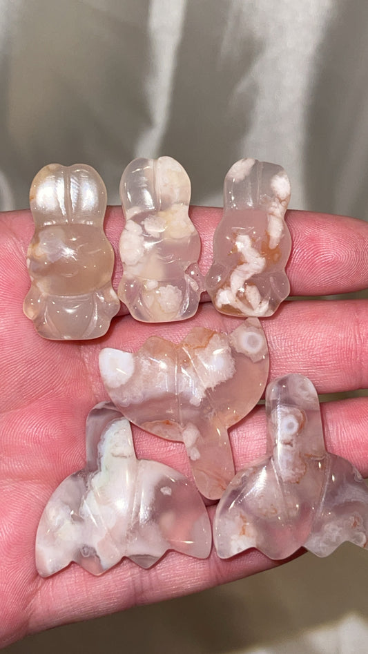 Flower Agate Carving