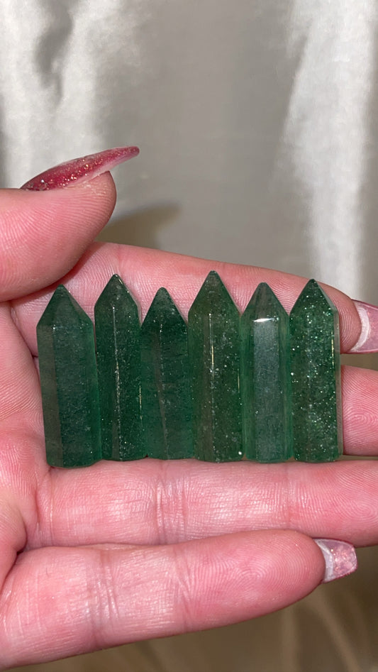 Green Strawberry Quartz Mini Point