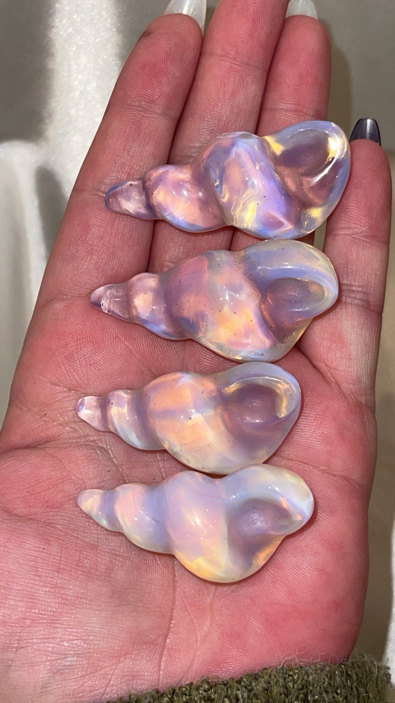 Opalite Mermaid Shells