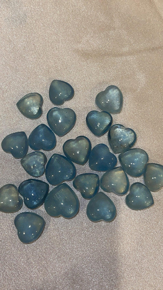 Aquamarine Mini Heart