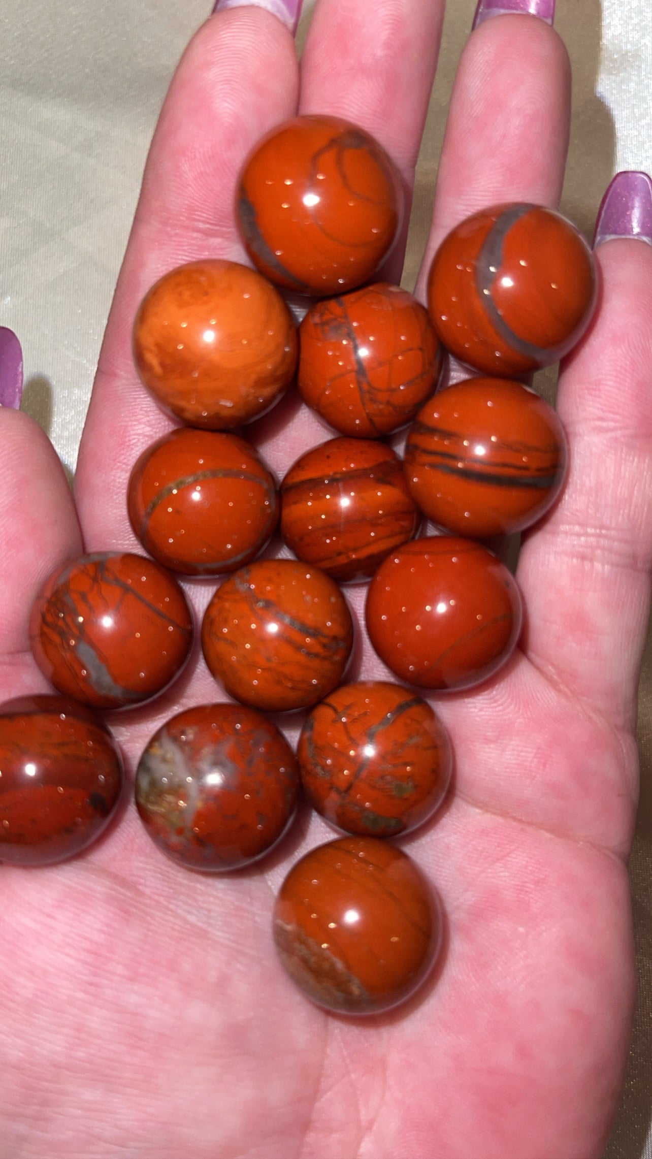 Red Jasper Mini Sphere