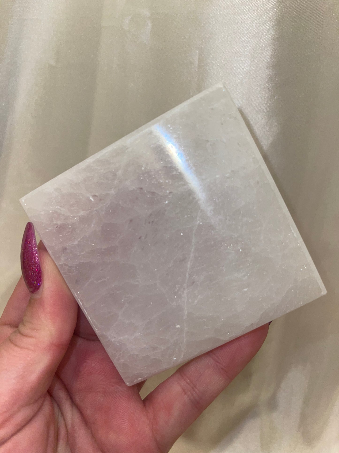 Selenite Charging Plates