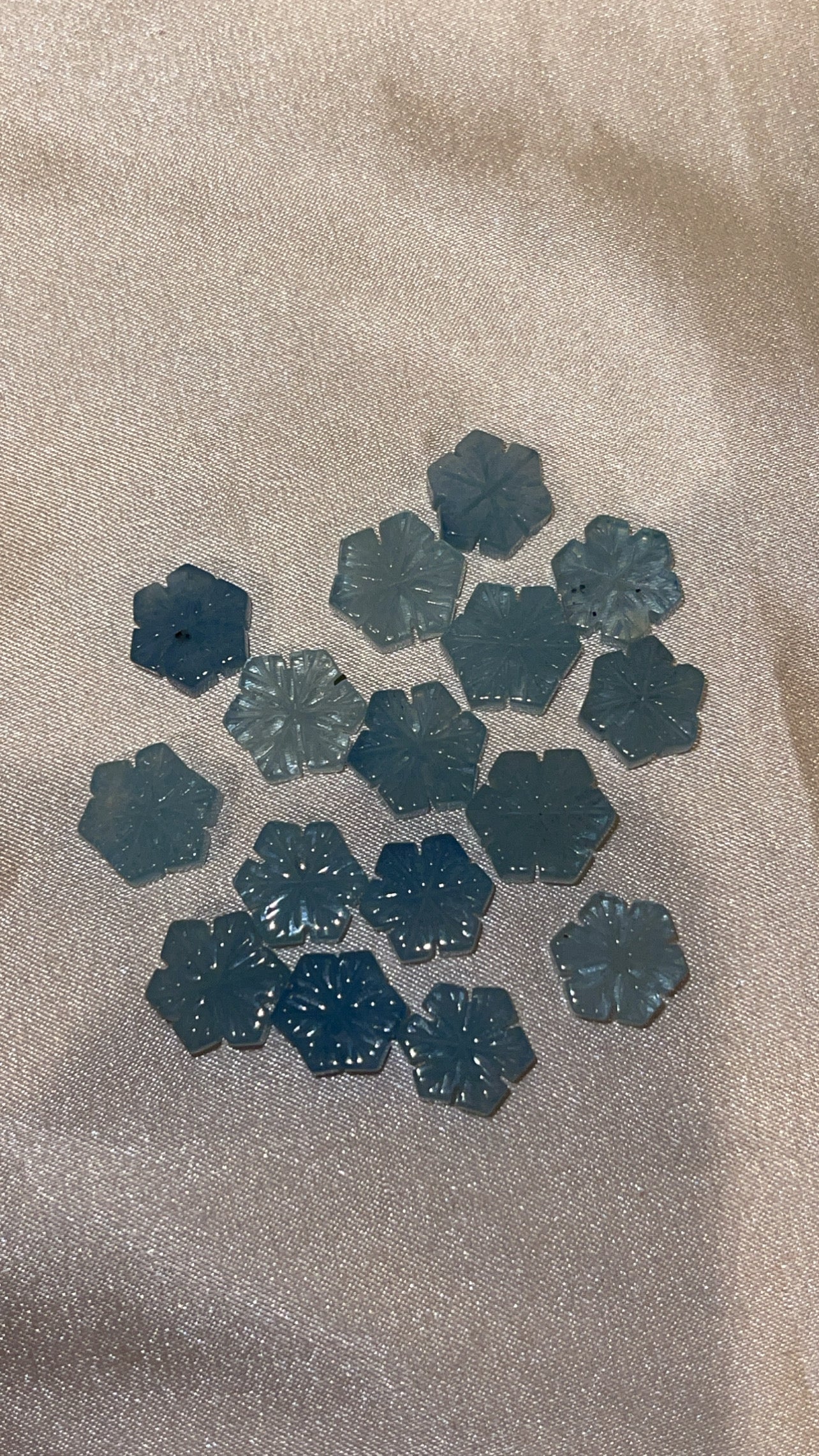 Aquamarine Mini Snowflake