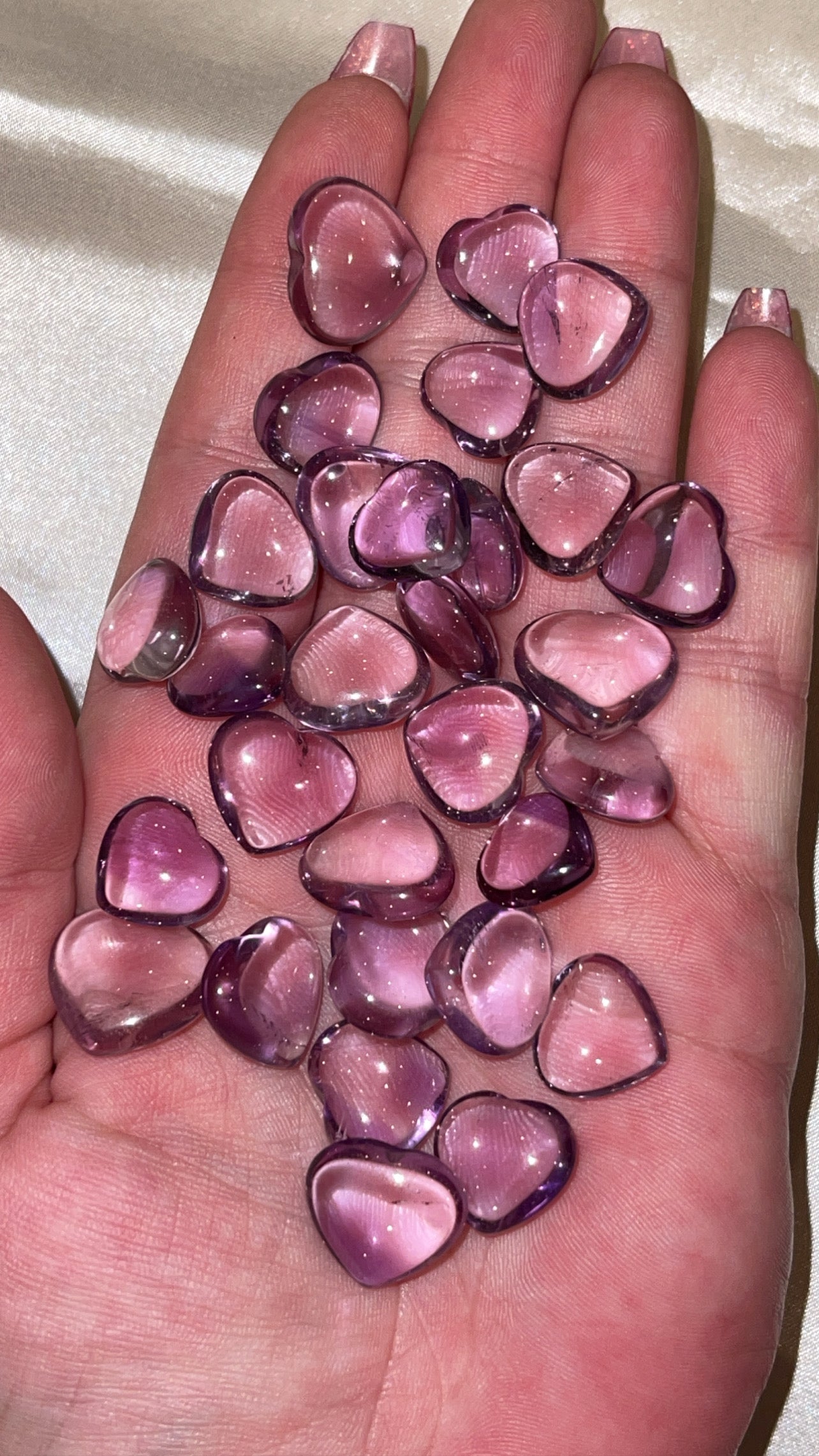 Amethyst Mini Heart