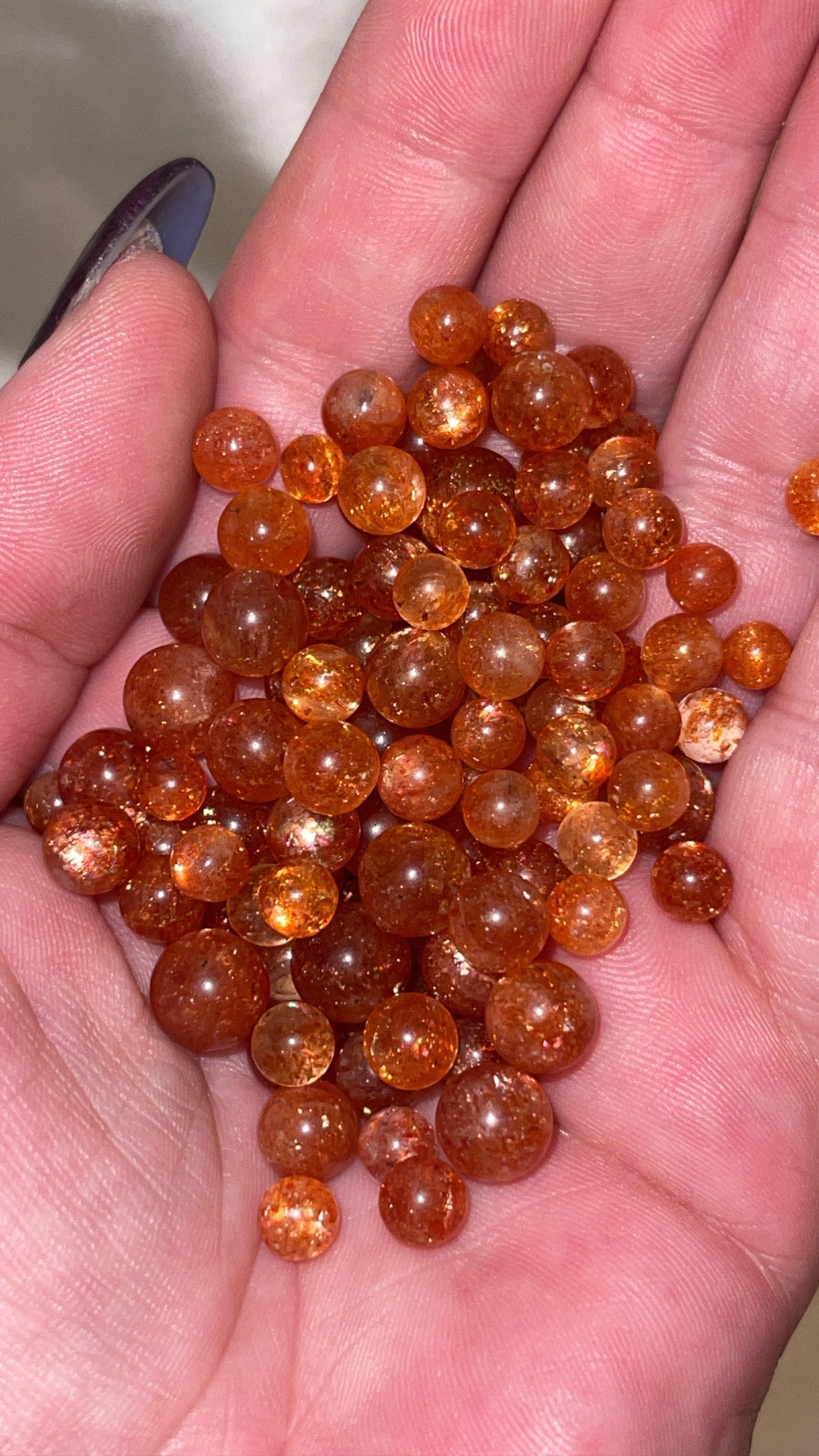 Sunstone Mini Sphere – TheLithiumLair