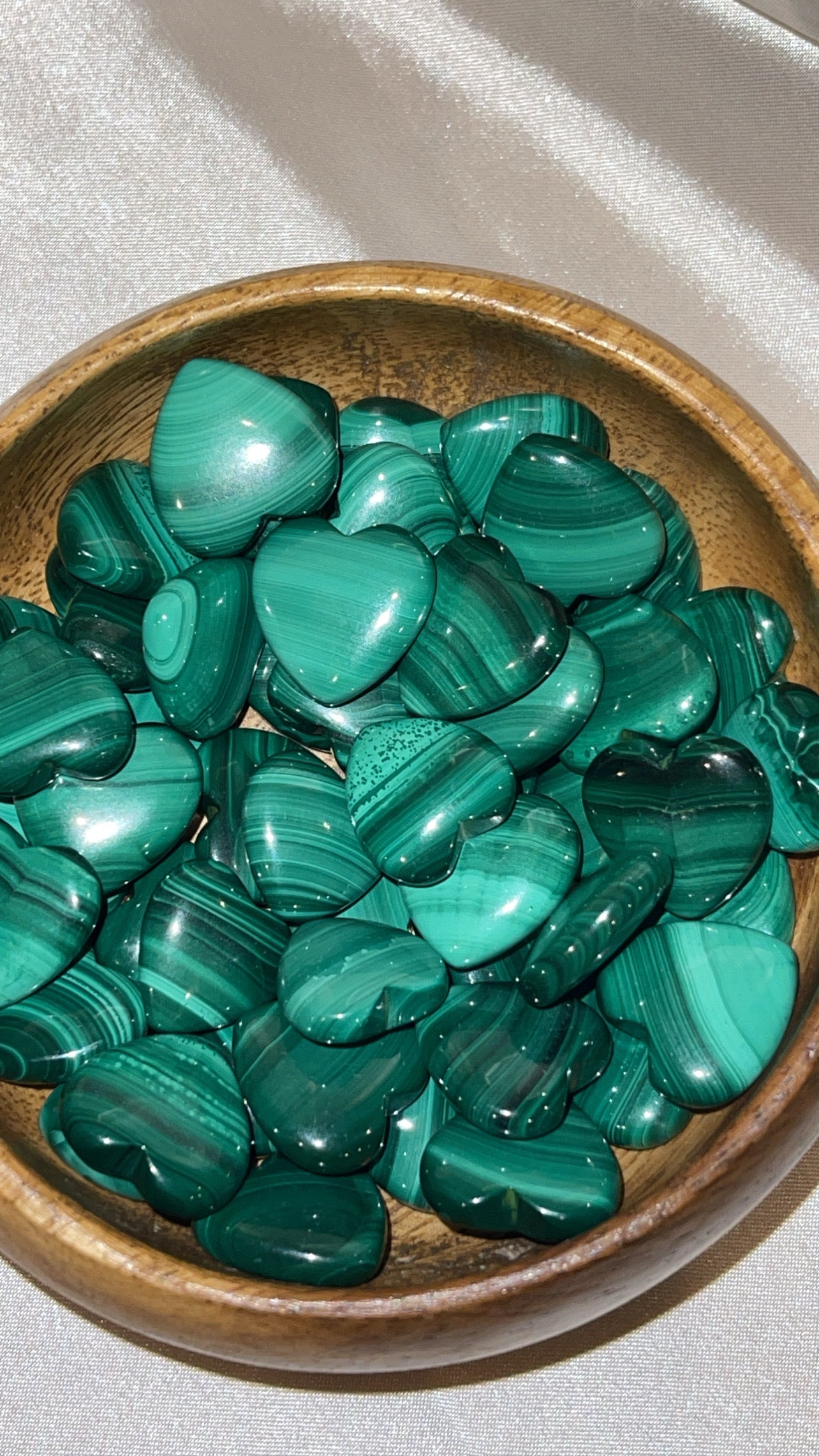 Malachite Mini Heart