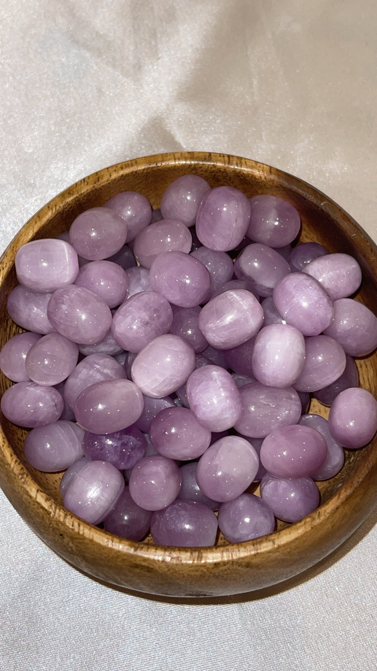 Kunzite Mini Jelly Bean