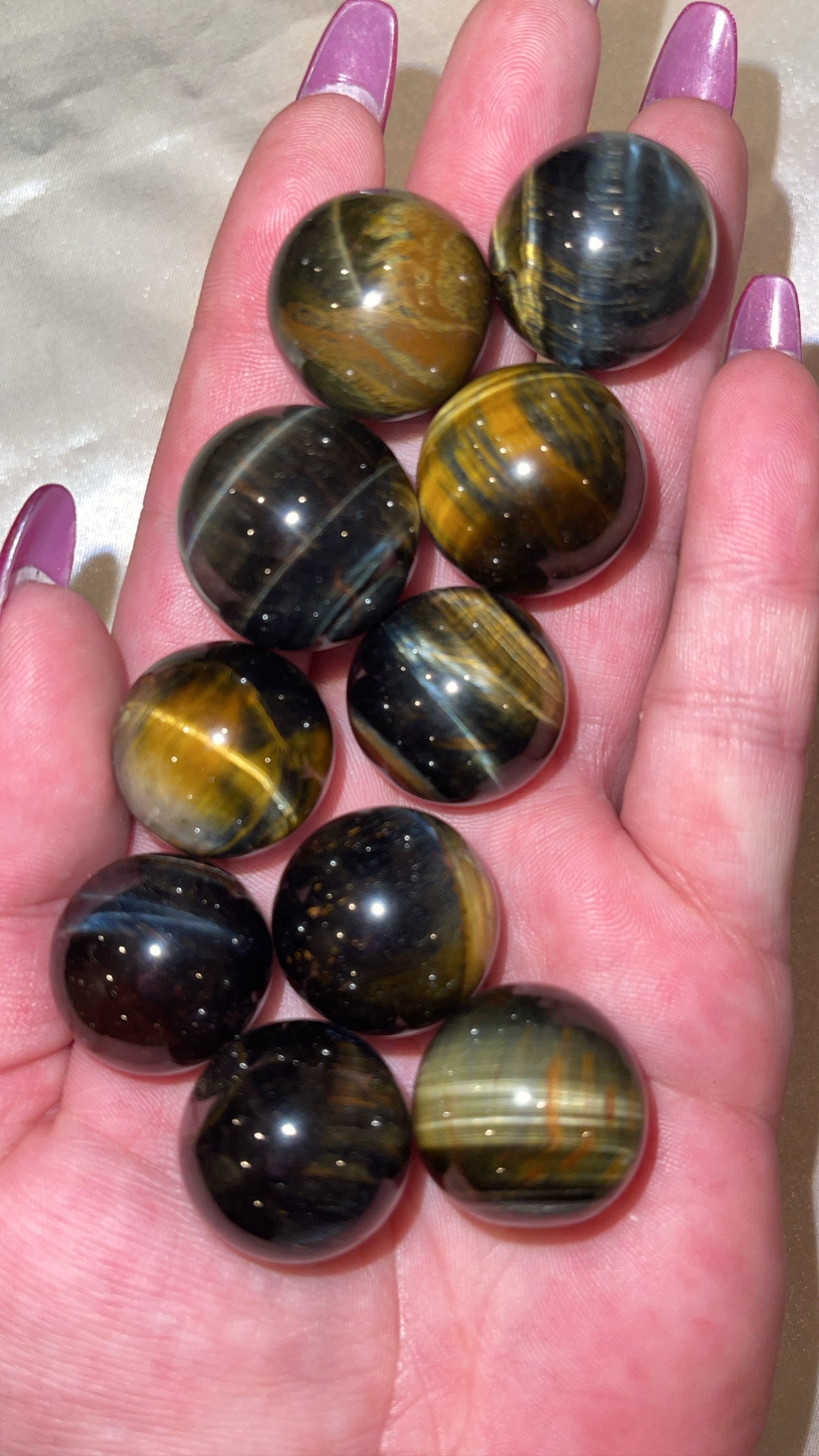 Tigers Eye Small Sphere