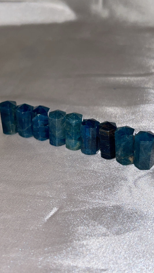 Blue Apatite Mini Point