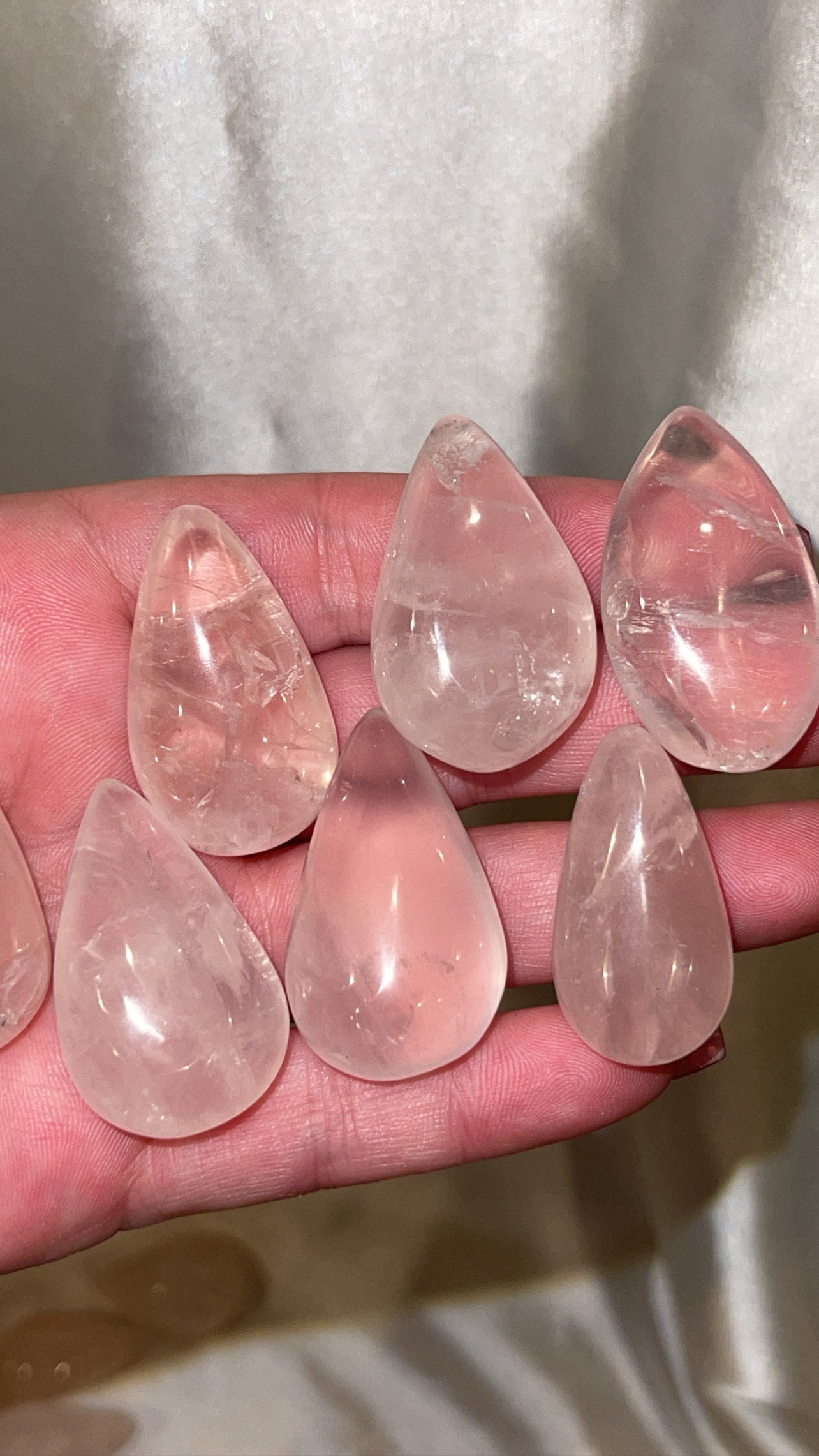 Rose Quartz Drop