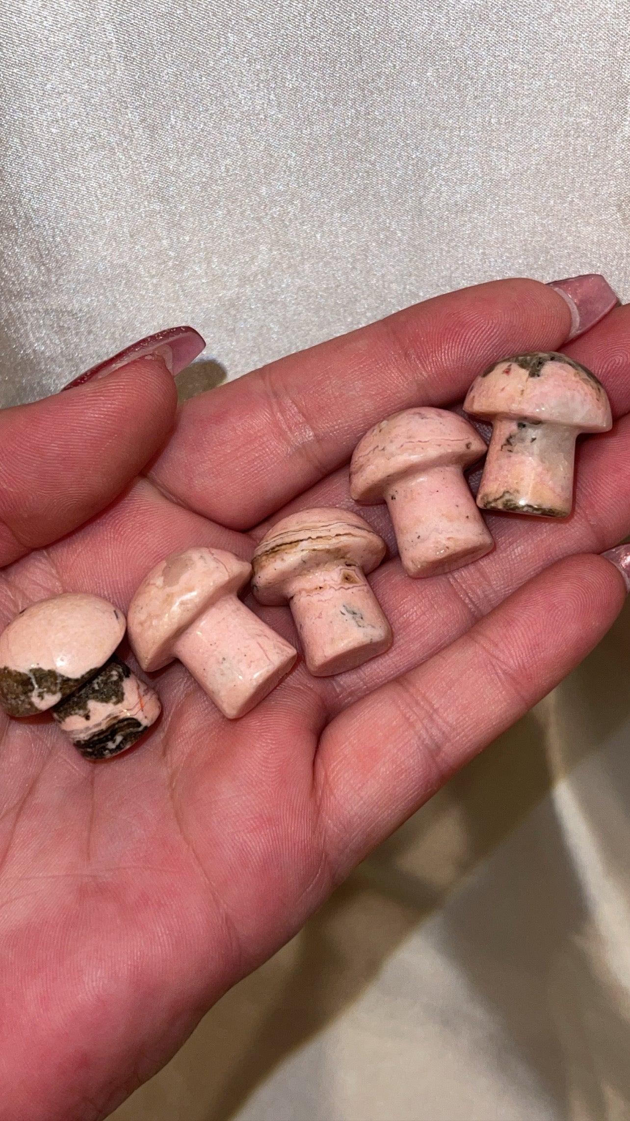 Rhodonite Small Mushroom