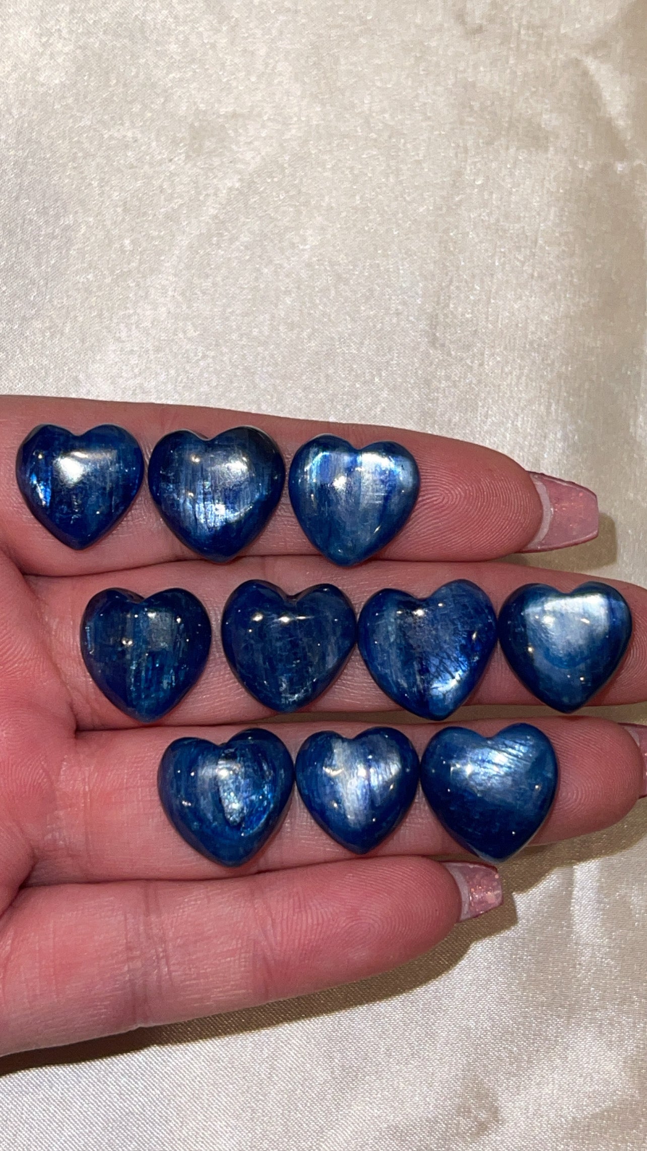 Blue Kyanite Mini Heart