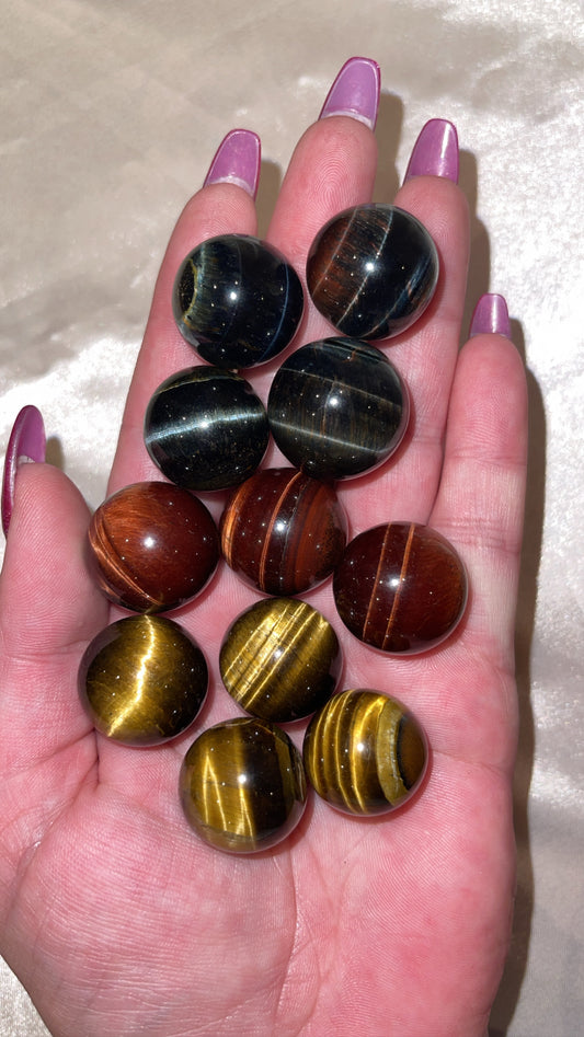 Tigers Eye Small Sphere