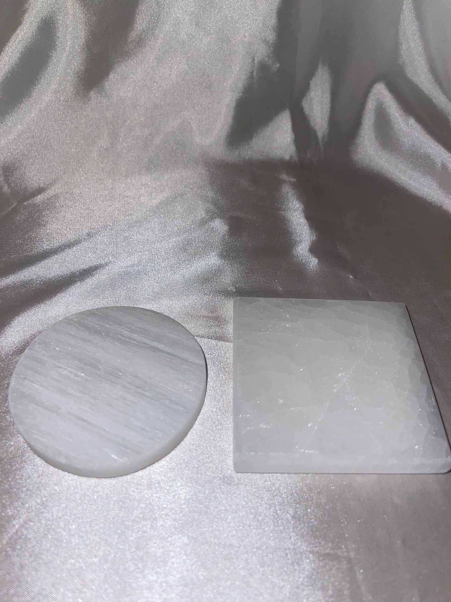 Selenite Charging Plates